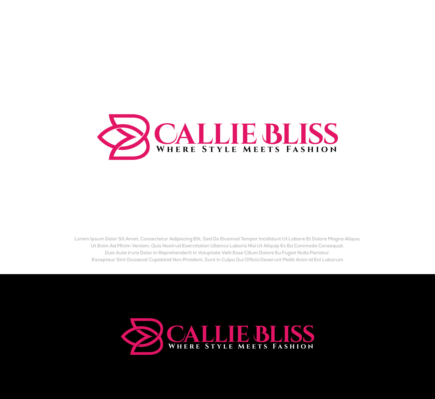 Logo Design by Aditya.DwiRama for Callie Bliss  | Design #27349848