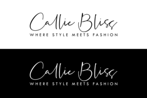 Logo Design by dipikapcyart for Callie Bliss  | Design: #27348992