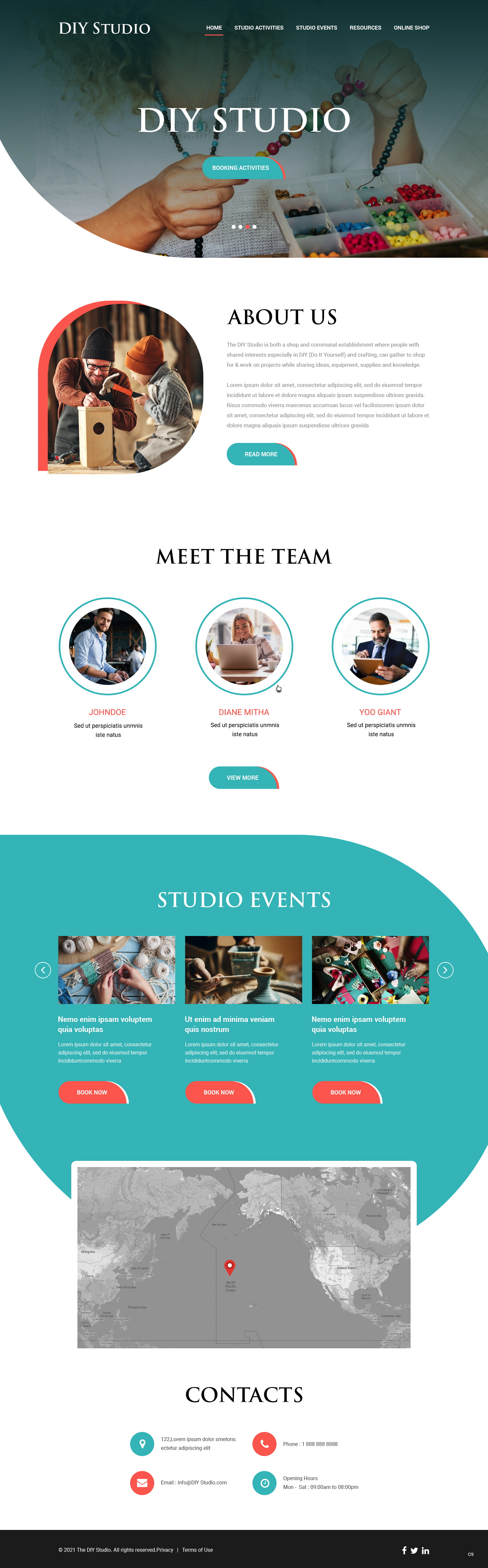Diseño Web por pb para The DIY Studio | Diseño #27351475