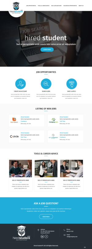 Web Design par pb pour ce projet | Design : #27351493