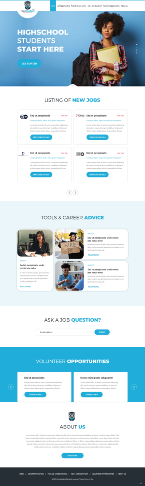 Web Design par pb pour ce projet | Design : #27351495