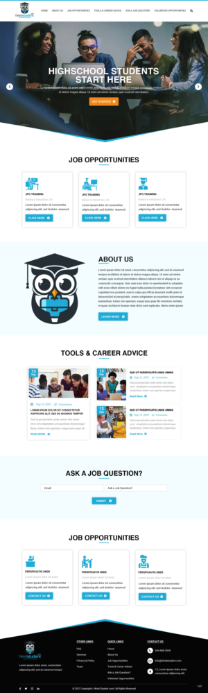 Web Design par pb pour ce projet | Design : #27351505
