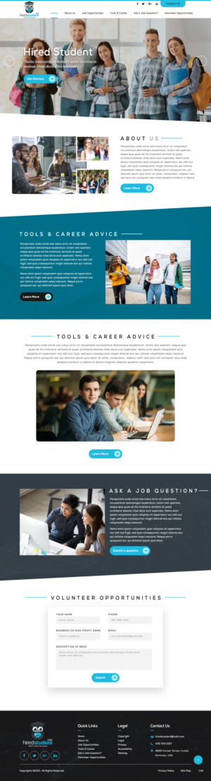 Web Design par pb pour ce projet | Design : #27351507