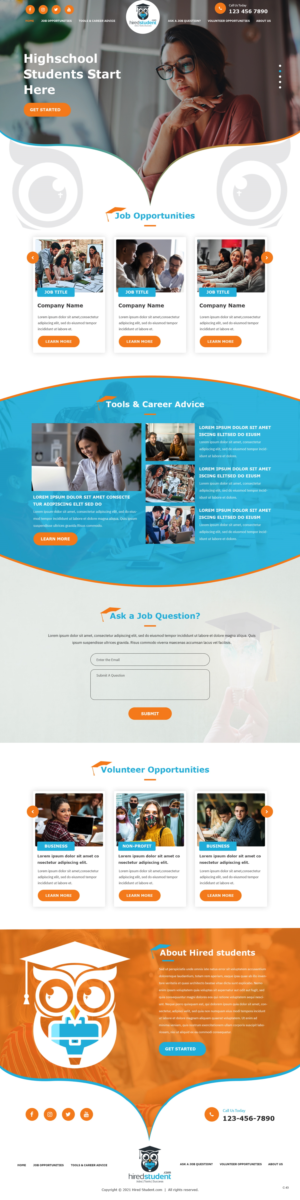 Web Design par pb pour ce projet | Design : #27357637