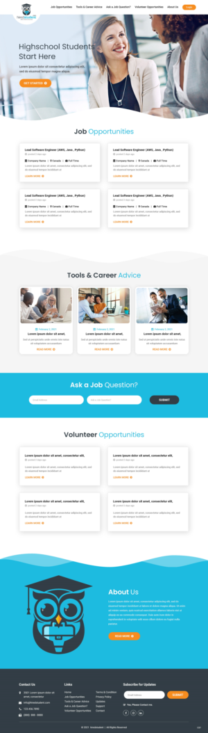 Web Design par pb pour ce projet | Design : #27357639