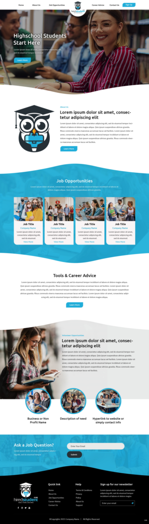 Web Design par pb pour ce projet | Design : #27357640