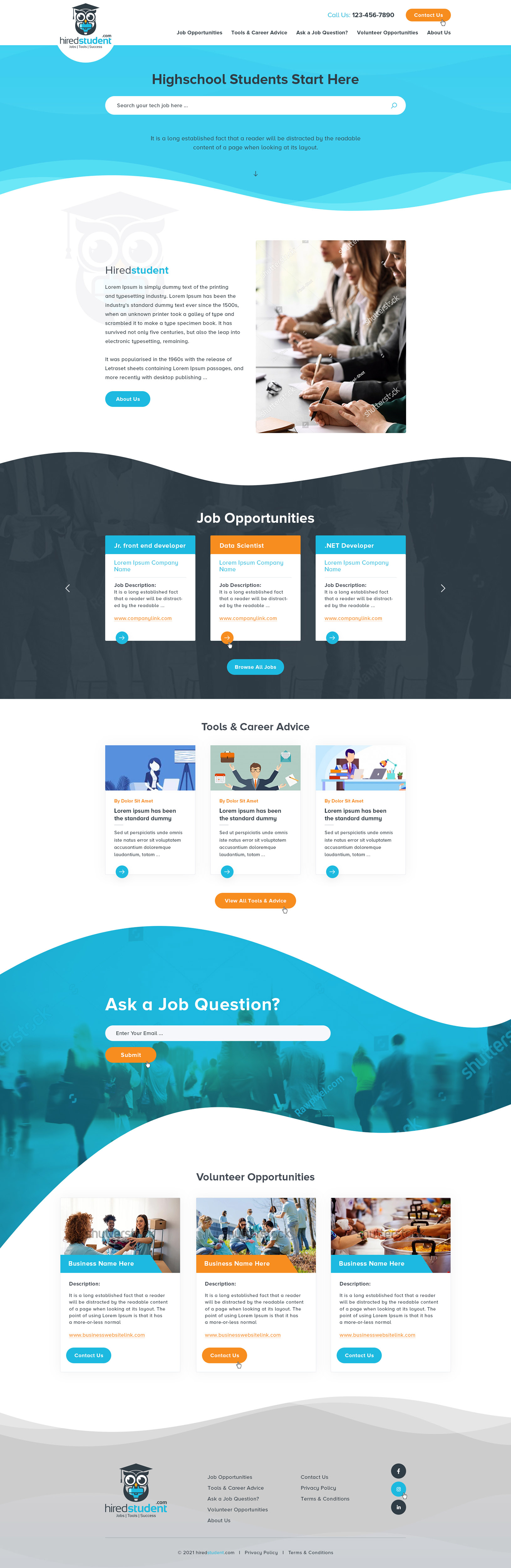 Web Design by Ved Web Services for this project | Design #27360967