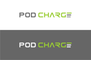 Options for both with name 'charge pod' and without.  | Logo Design by R16