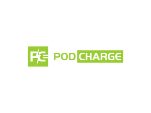 Options for both with name 'charge pod' and without.  | Logo Design by BNdesigner