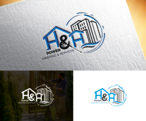 H&H Power Washing & Services  | Logo Design by step forward 2