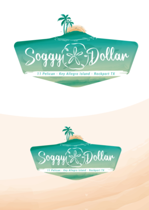 Soggy Dollar   11 Pelican - Key Allegro Island - Rockport TX | Design de Logo par ally designs