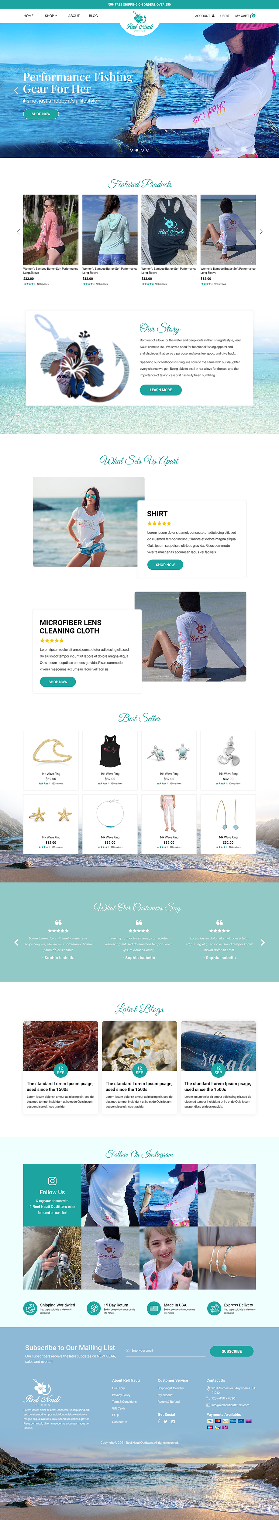 Shopify-Design von Titan Eagle für dieses Projekt | Design #27357091