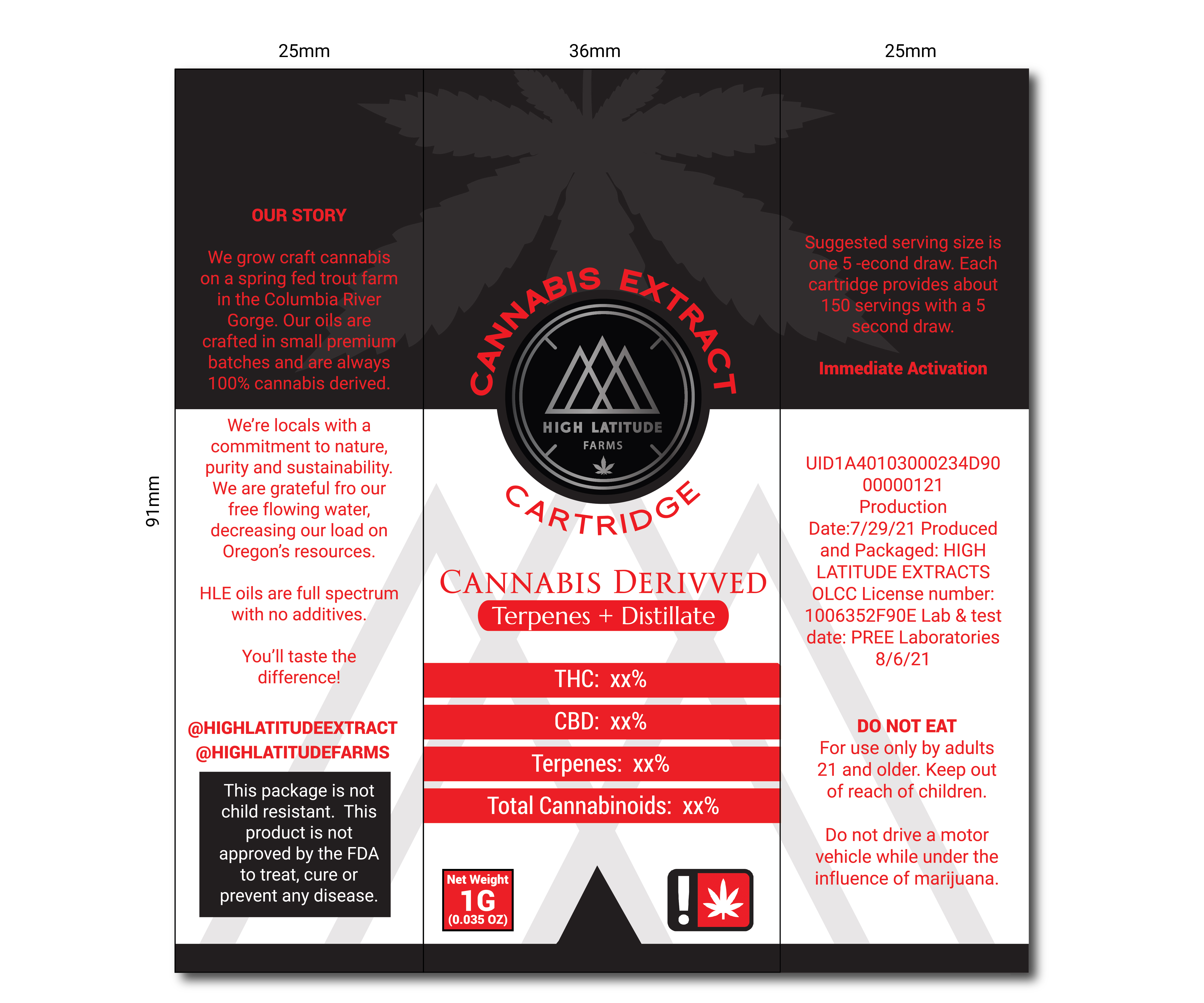 Diseño de Empaque por Badhan para High Latitude Farms | Diseño #27367328