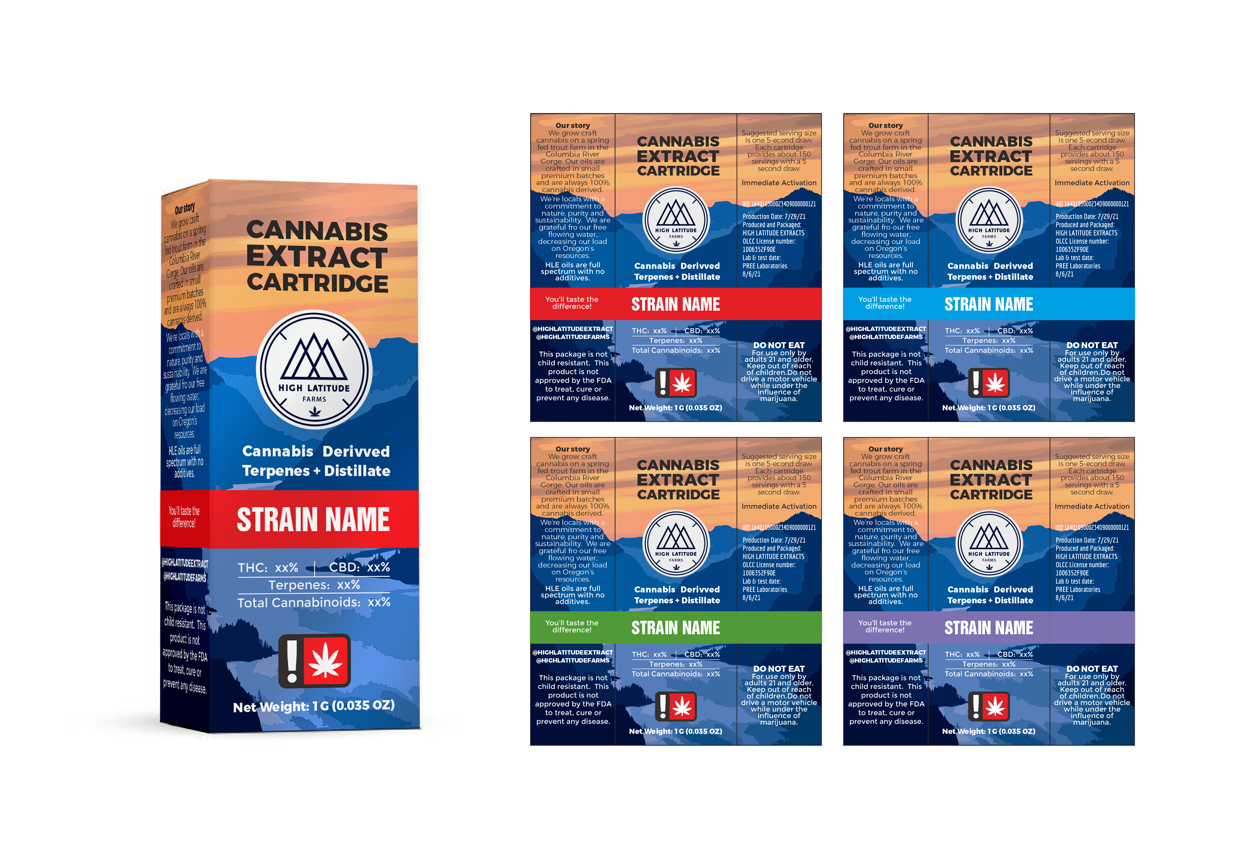 Packaging Design by Polina_pro for High Latitude Farms | Design #27386404