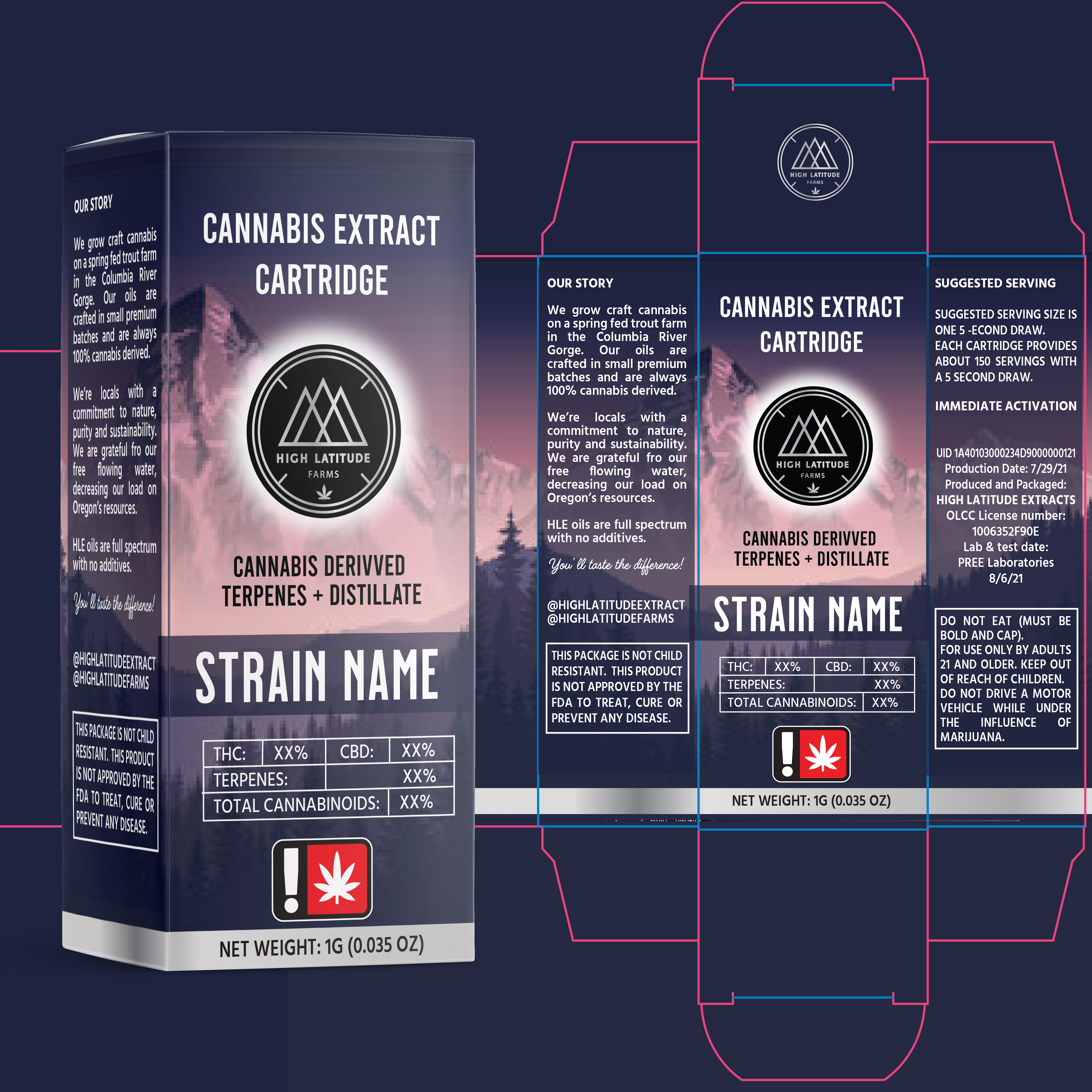 Packaging Design by Krasimira Georgieva for High Latitude Farms | Design #27355370