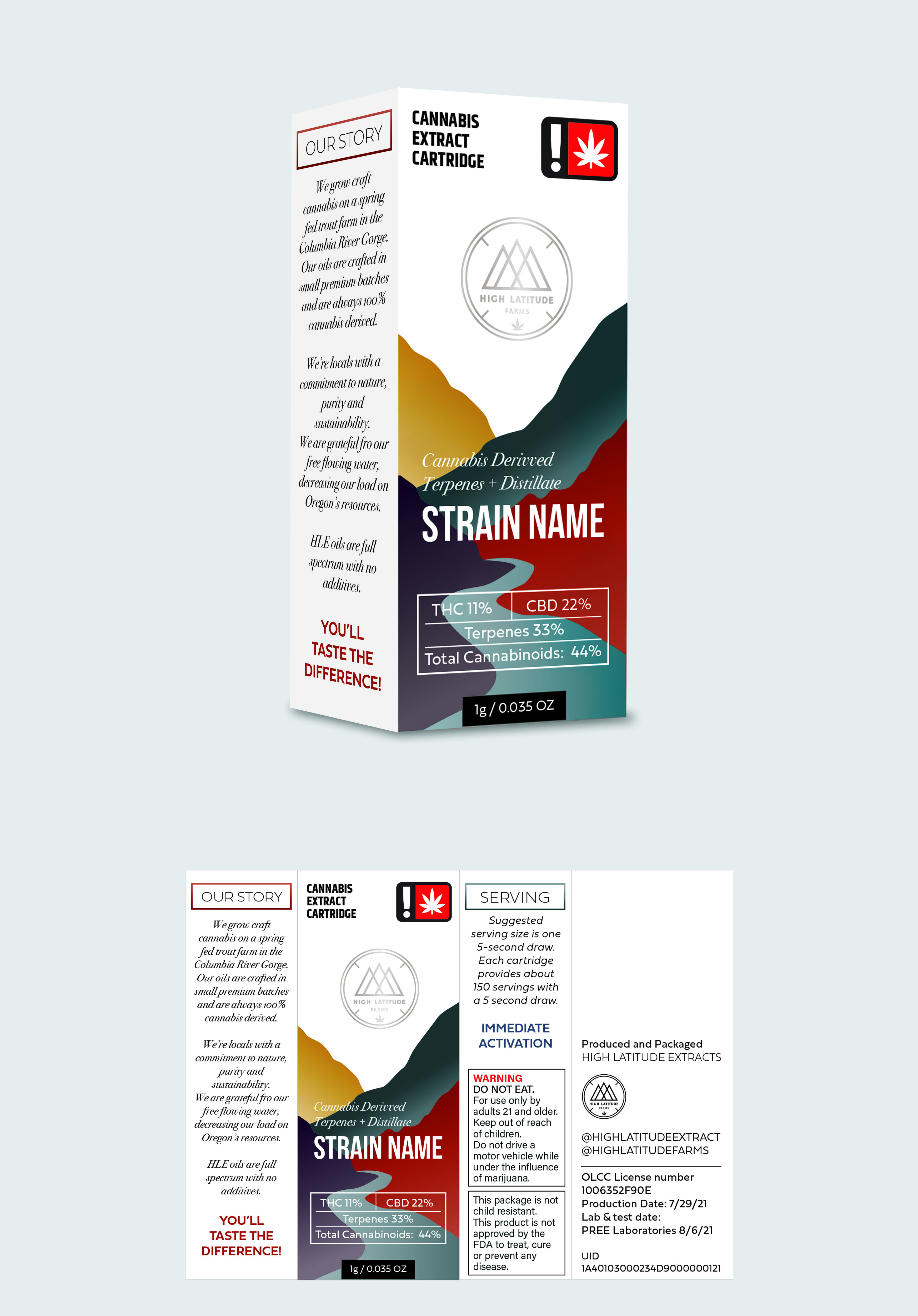Packaging Design by Weeva for High Latitude Farms | Design #27390904