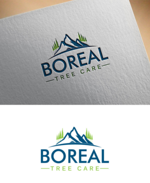 Boreal Tree Care | Logo Design by Mr Line @rt