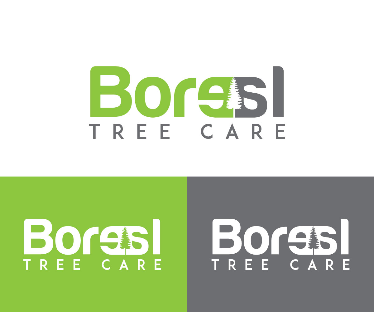 Logo Design by hjyoo for Boreal Tree Care | Design #27353473