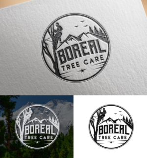 Logo Design by Dot Design 3 for Boreal Tree Care | Design: #27348356