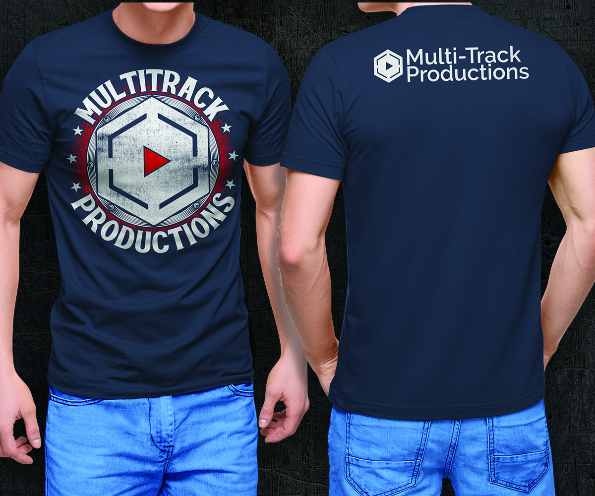 T-shirt Design by Milton Bhowmik for Muli-Track Productions | Design #27364645