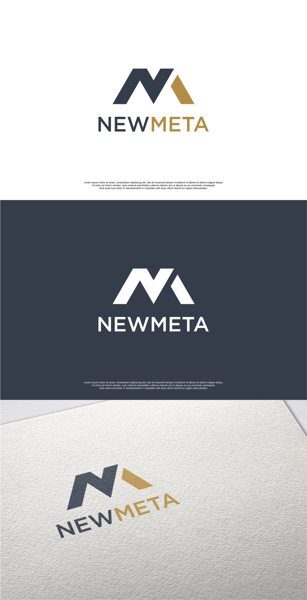 Logo Design by MASH Std for New Meta sàrl | Design #27353554