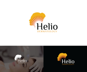 Helio Dermatology | Logo Design by Iris 3