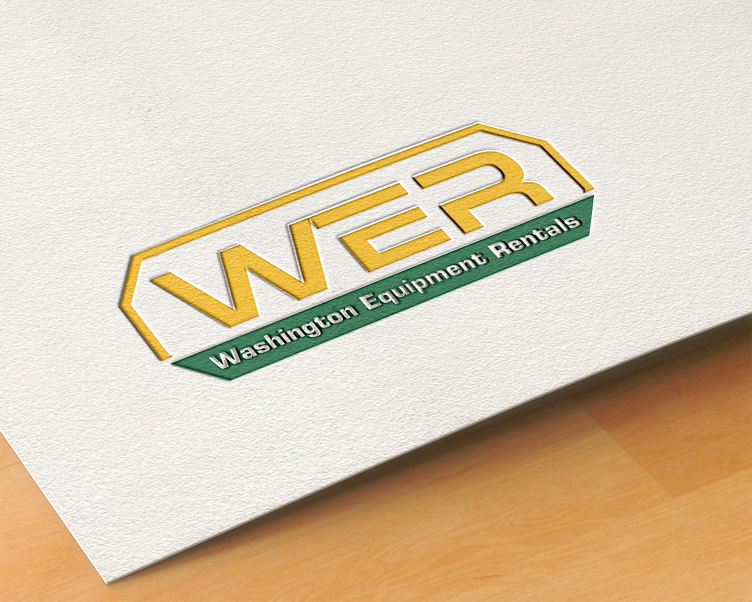 Logo Design by Deziners Zone for Washington Equipment Rentals | Design #27356542