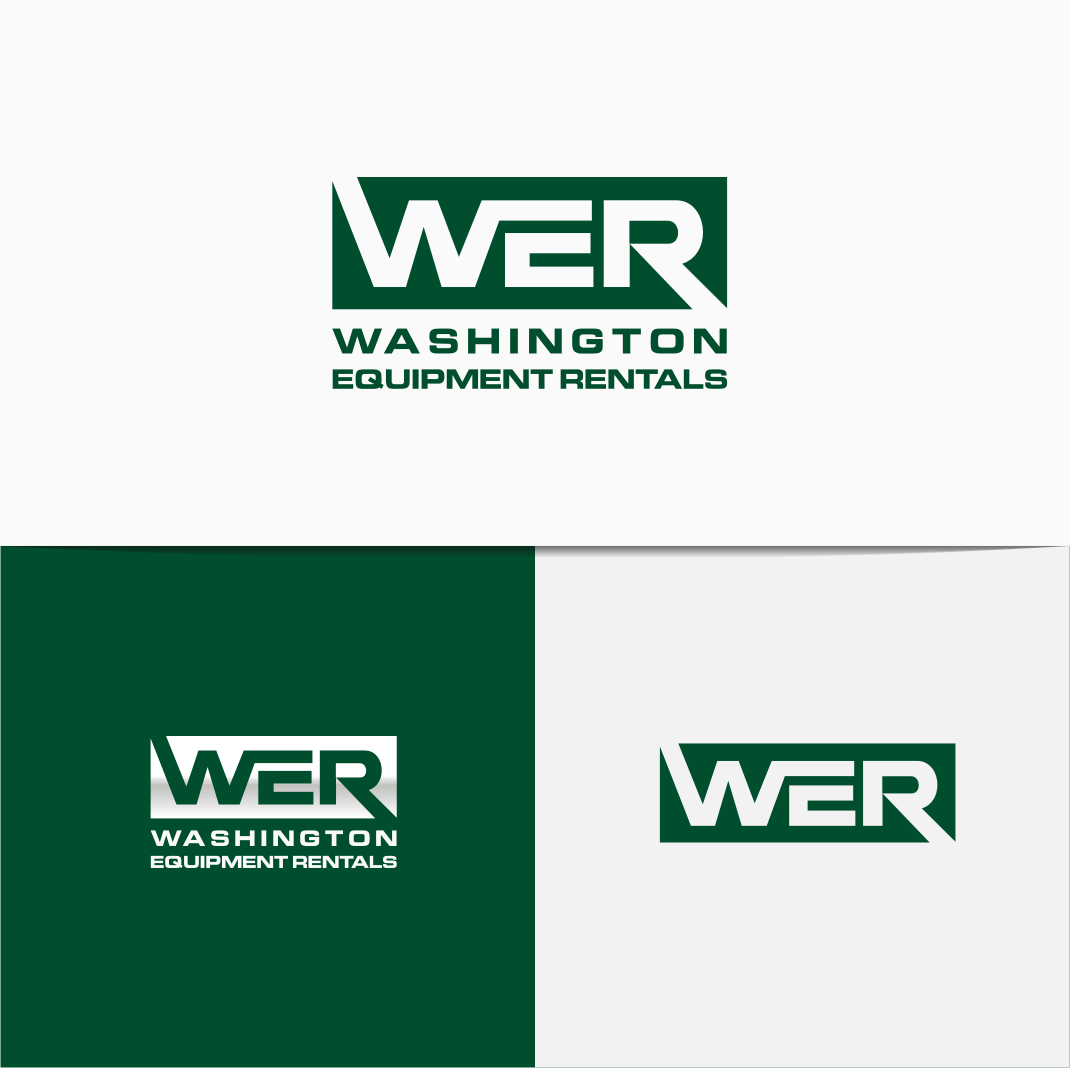 Logo Design by CKS d e s i g n for Washington Equipment Rentals | Design #27380143