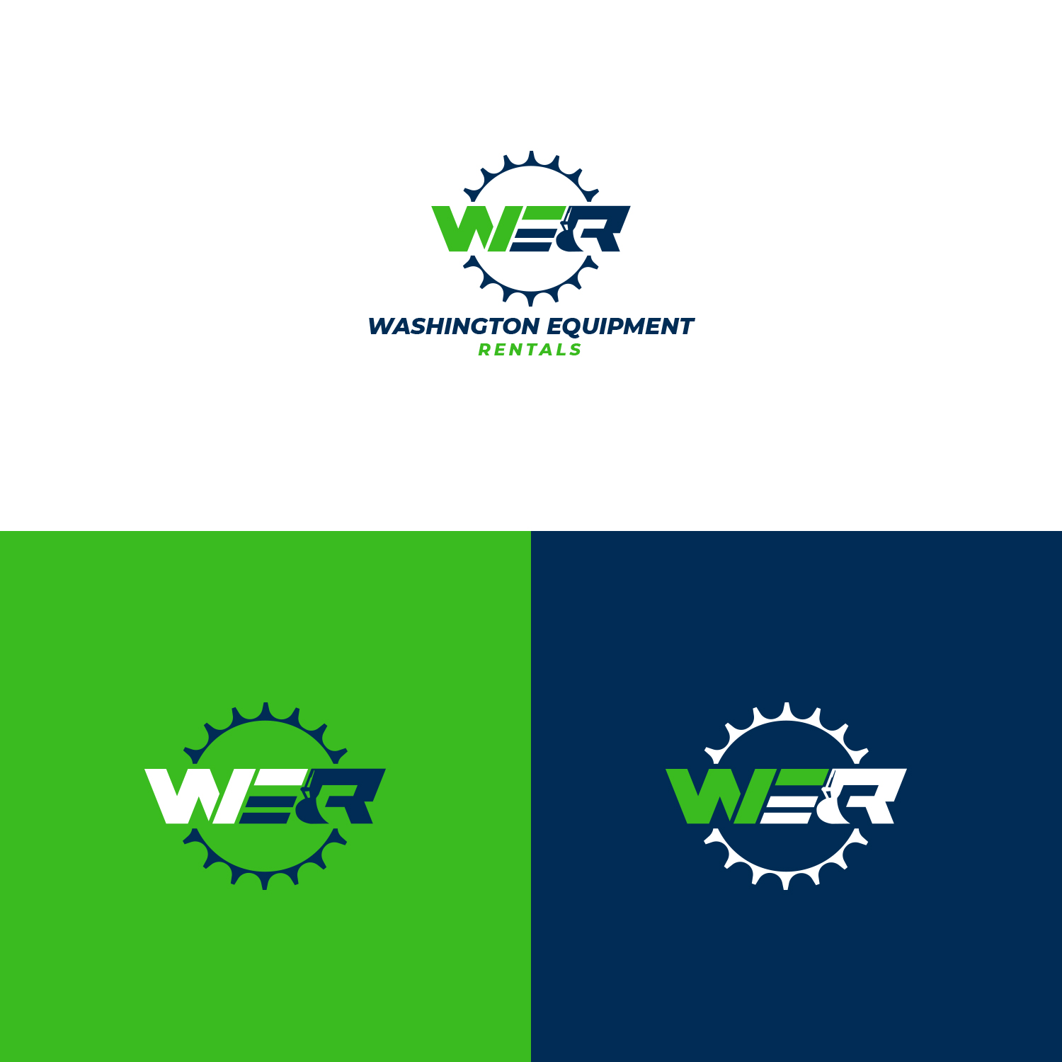 Logo Design by nzdesigners for Washington Equipment Rentals | Design #27374366
