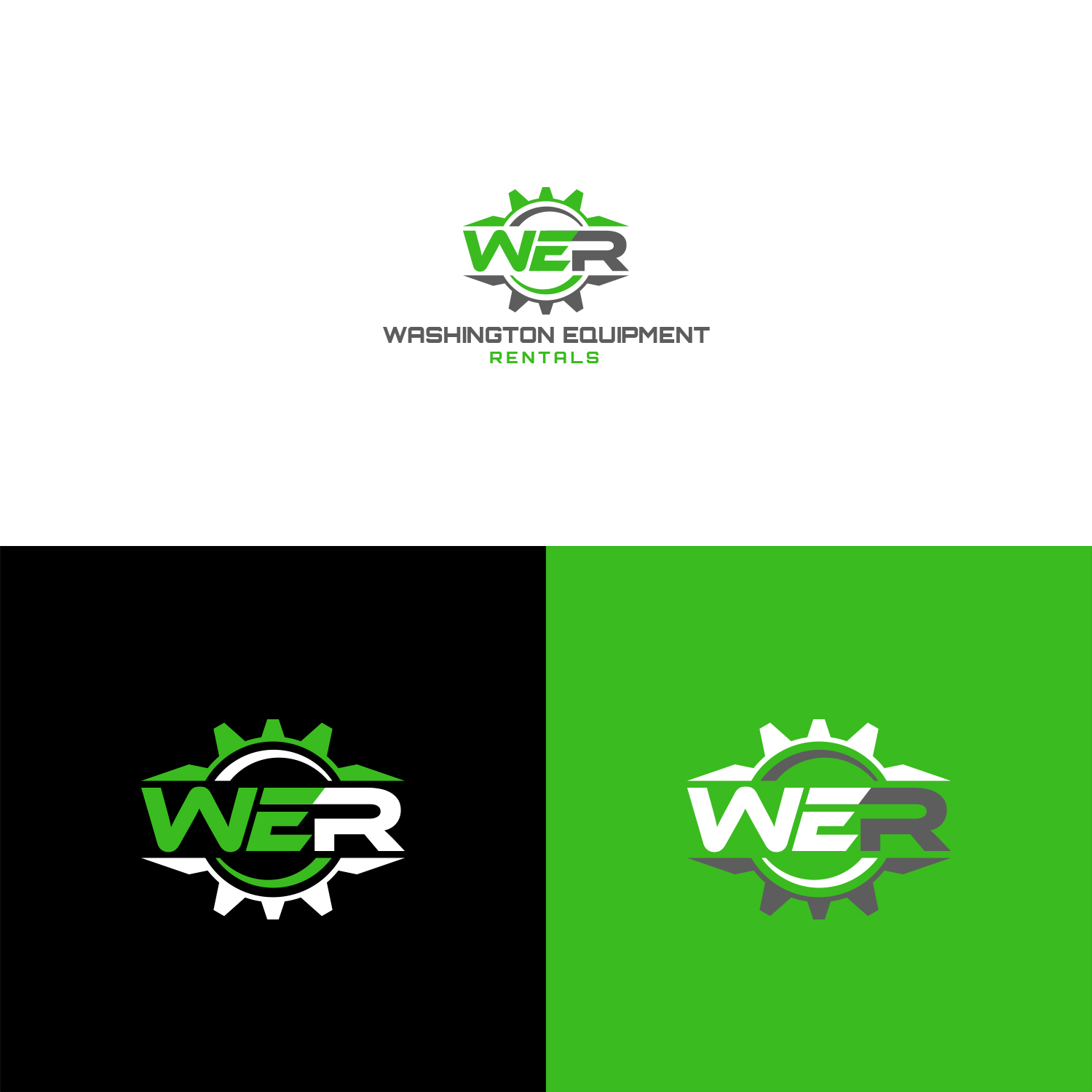 Logo Design by nzdesigners for Washington Equipment Rentals | Design #27388070
