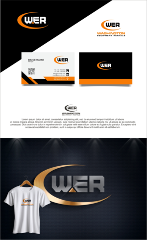 Logo Design by dclawstudio for Washington Equipment Rentals | Design: #27370227