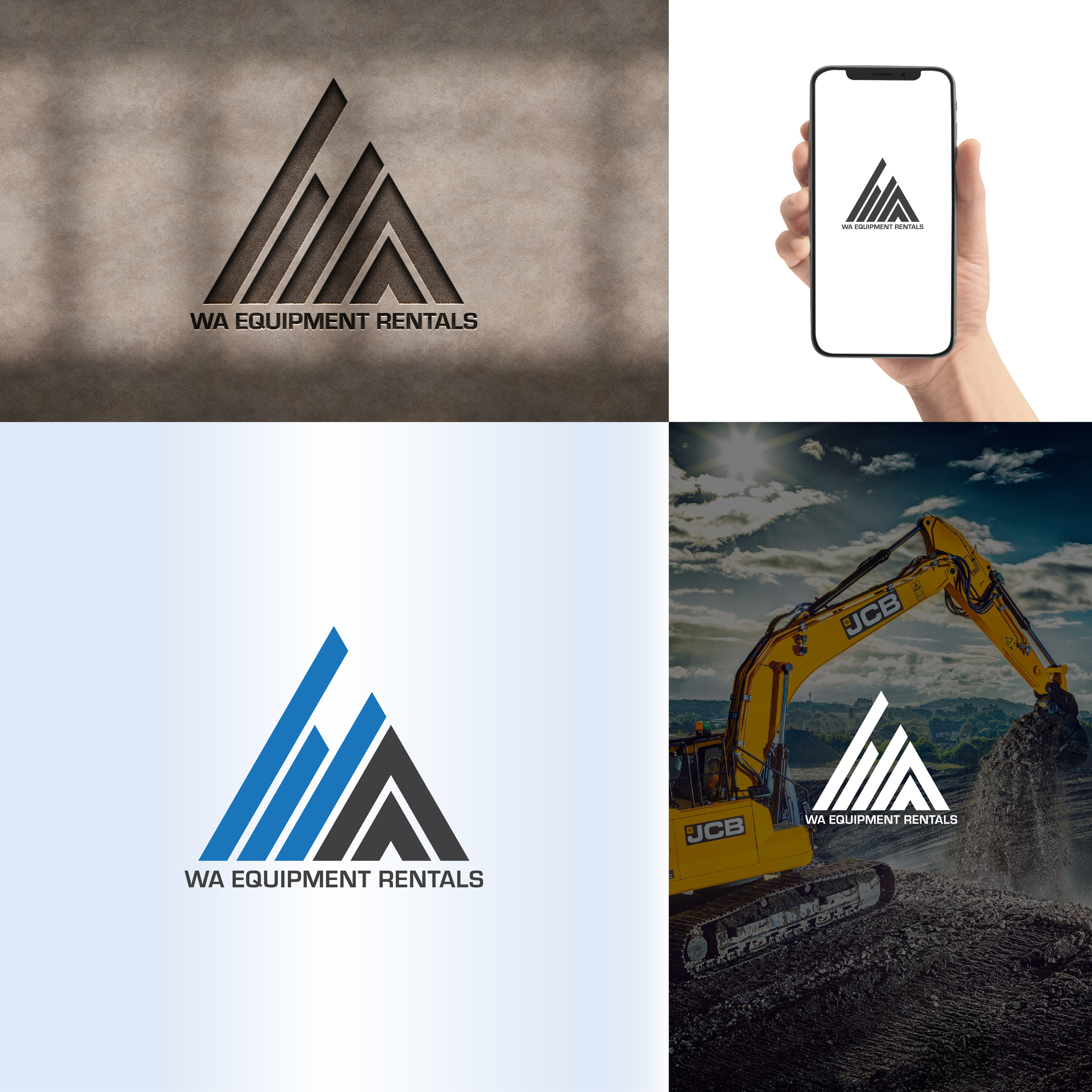 Logo Design by designprotox for Washington Equipment Rentals | Design #27387813