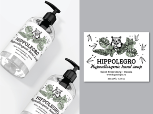 A hand soap seller needs a premium label for a new product | Label Design by raphis