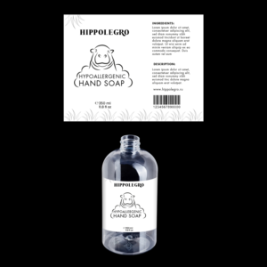 A hand soap seller needs a premium label for a new product | Label Design by Maxo-Biz