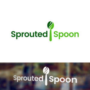 Sprouted Spoon | Logo Design by lexipej