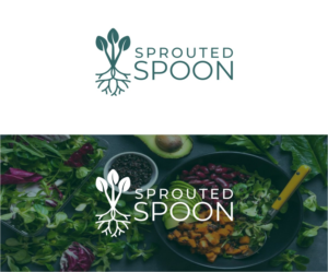 Sprouted Spoon | Logo Design by OrianO-70