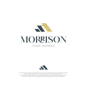 Logo Design by farady for Morrison Fine Homes | Design: #27391081