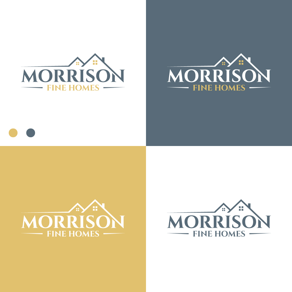 Logo Design by DesignNXT for Morrison Fine Homes | Design #27381299