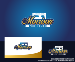 Logo Design by alvinnavarra for Morrison Fine Homes | Design: #27377334