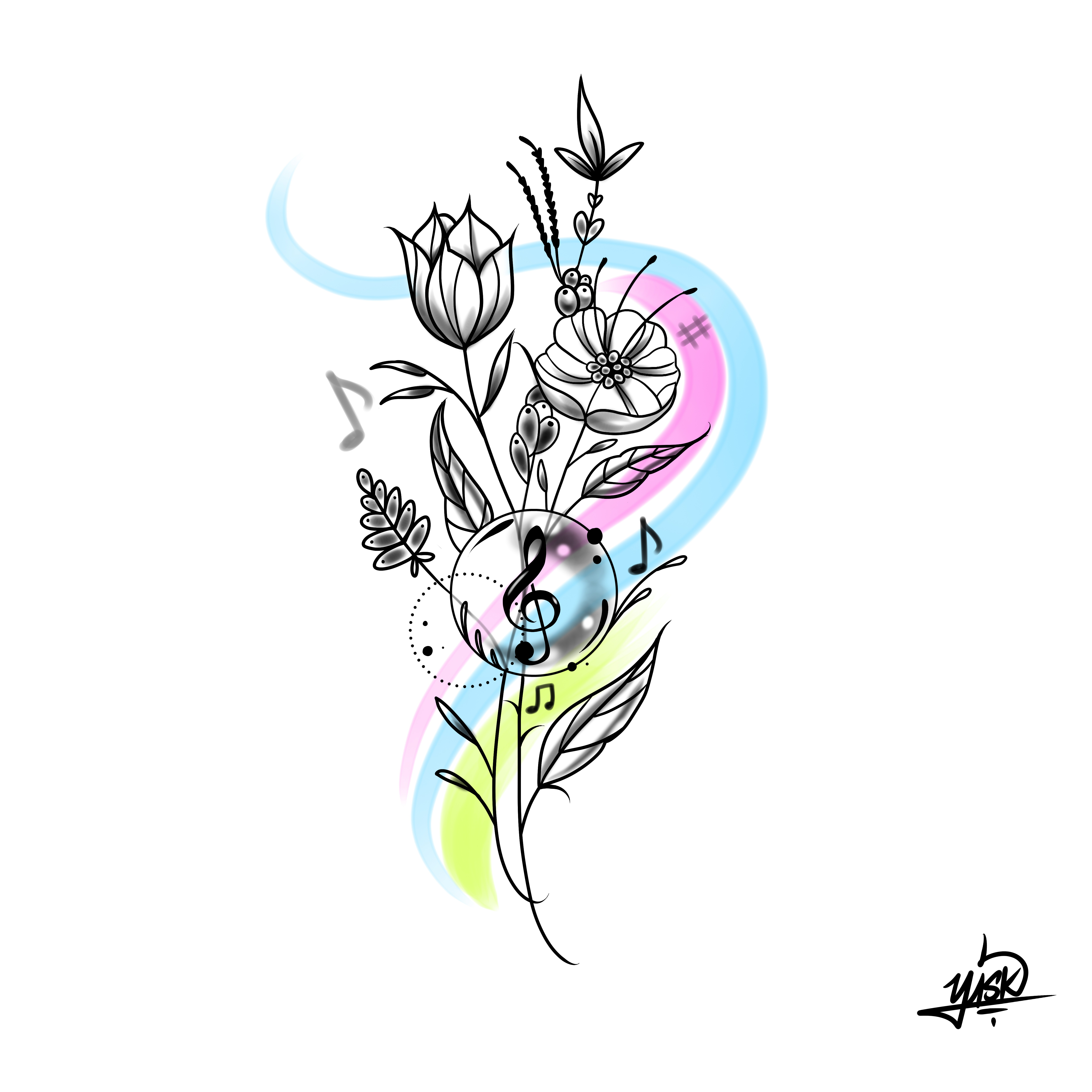 Diseño de Tatuaje por El Yisk 2 para este proyecto | Diseño #27367631