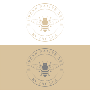Urban Native Bee Plot by the Sea  | Logo-Design von R16