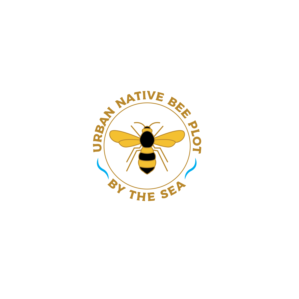 Urban Native Bee Plot by the Sea  | Logo-Design von dskyvbc