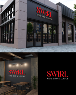 Swirl Wine Shop & Lounge | Logo Design by Sergio Coelho