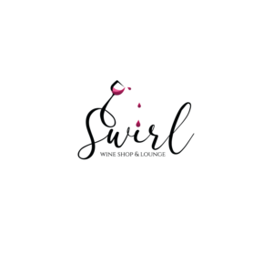Swirl Wine Shop & Lounge | Diseño de Logo por emptyboxgraphics