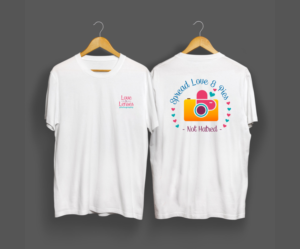 Love N Lenses photography and clothing needs shirt designs | T-shirt Design by k.a.n