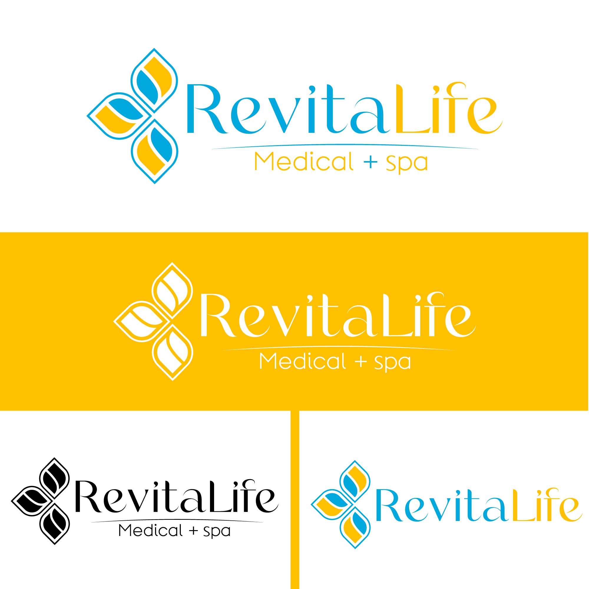 Logo Design by LisandroNeris for RevitaLife Wellness center | Design #27372330