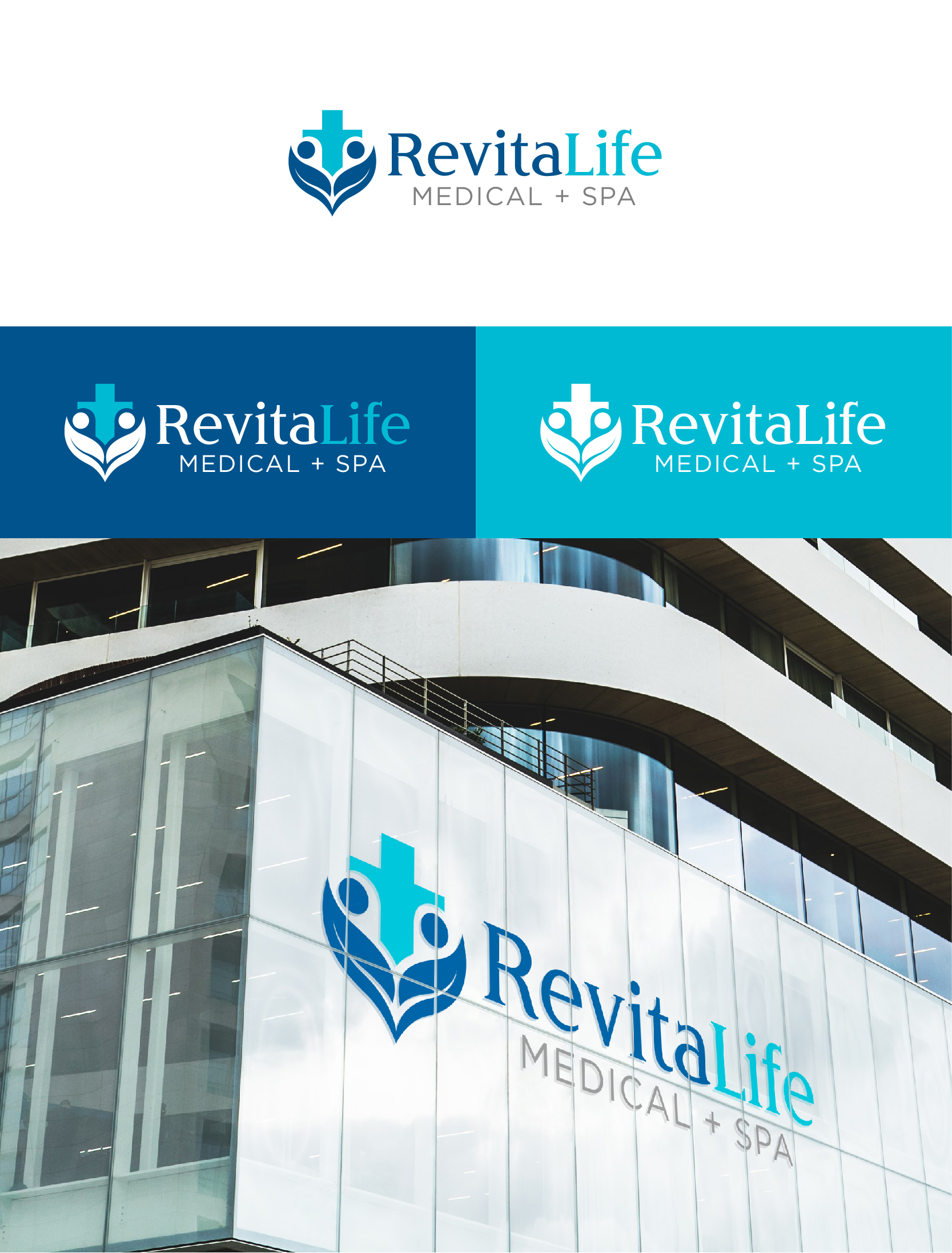 Logo Design by highmaxlogodesigns for RevitaLife Wellness center | Design #27354736
