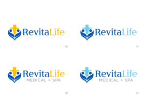 Logo Design by highmaxlogodesigns for RevitaLife Wellness center | Design: #27360282