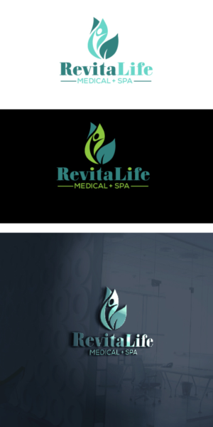 Logo Design by Aemidesigns for RevitaLife Wellness center | Design: #27368069