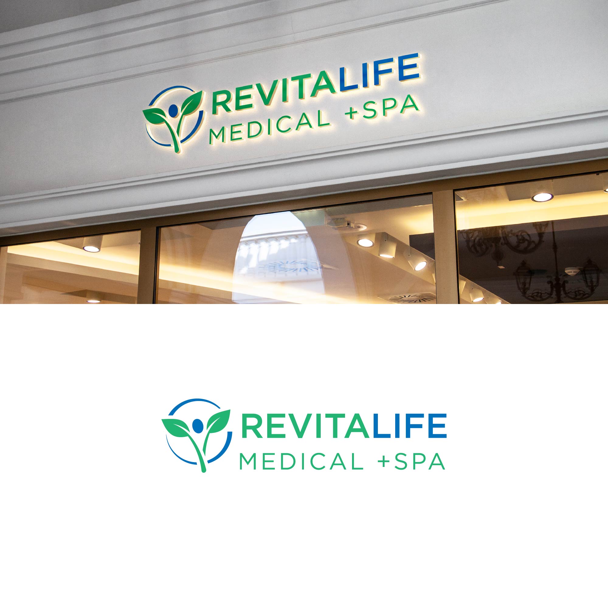 Design de Logo par kaushal 05 pour RevitaLife Wellness center | Design #27354293